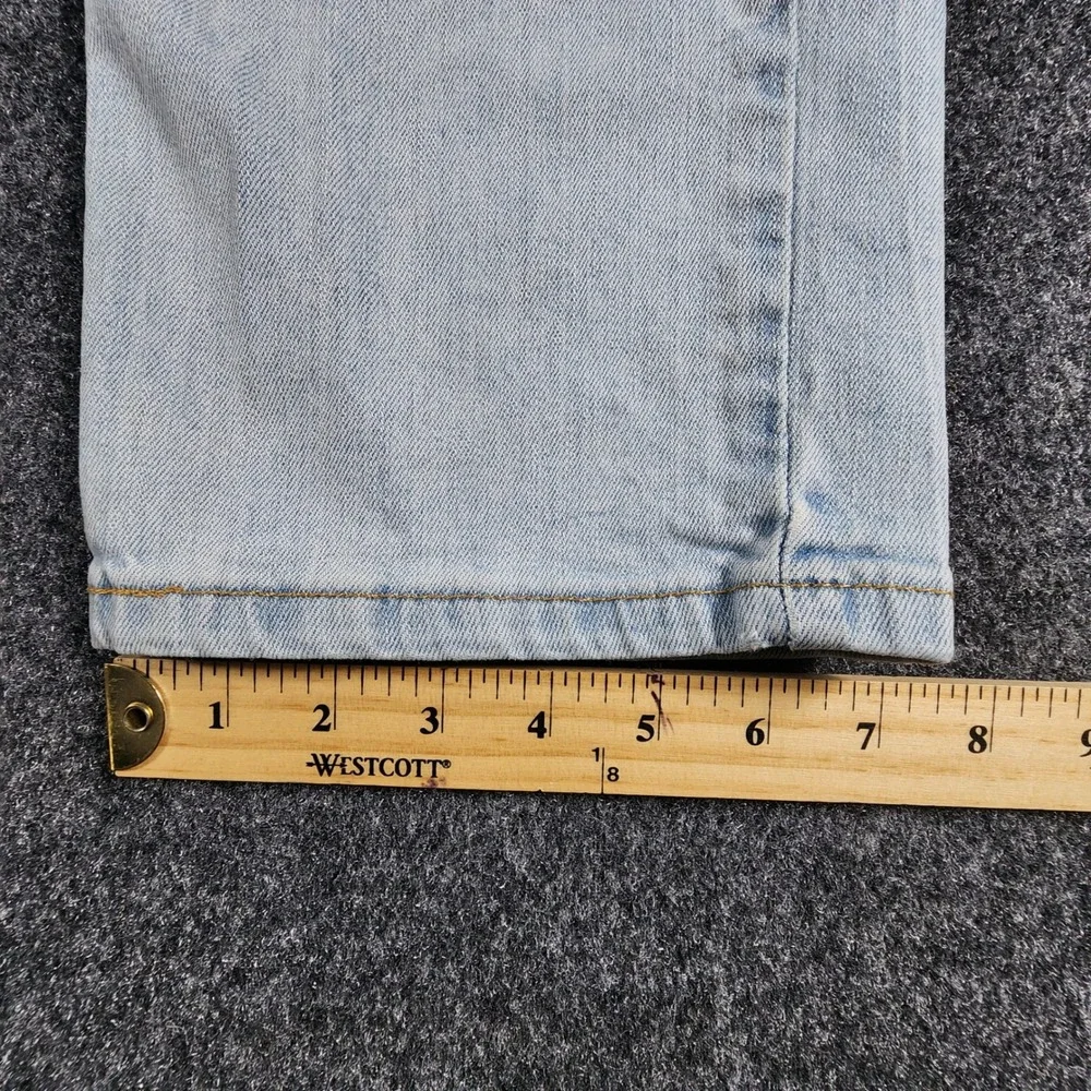 Levi's 511 Slim Fit Jeans Mens 36x29 Fit 35x27.5 Light Wash Denim Stretch
